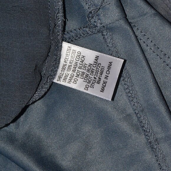 Monteau Swiss Dot Semi Sheer 3/4 Sleeve Blouse Size XS - Picture 14 of 14